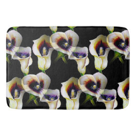Sublime Watercolor Arum Calla Lilies Badematte