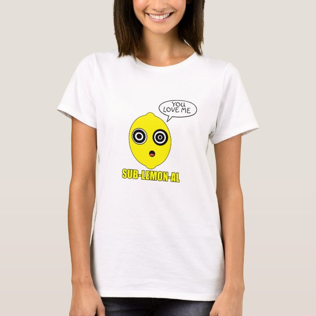 Subliminal Lemon T-Shirt (Vorderseite)