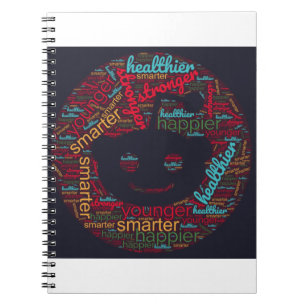 Subliminal Word Art to reddit social icon Notizblock