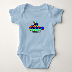 Submarine Baby Strampler