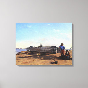 Submarine Torpedo Boat HL Hunley C Chapman 1863 Leinwanddruck