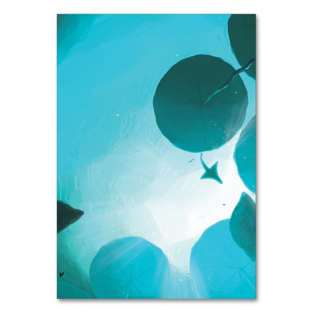 Subnautica - Aquatic Ballad Tischnummer (Vorderseite)