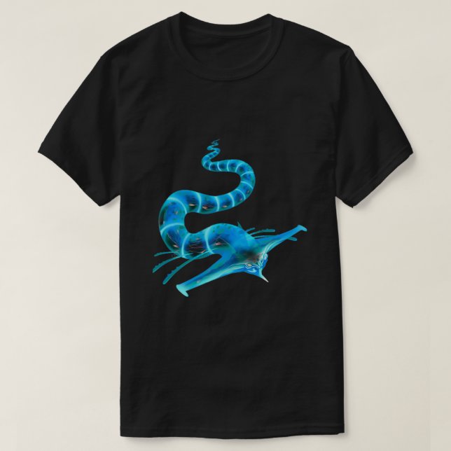 Subnautica Ghost Leviathan T-Shirt (Design vorne)