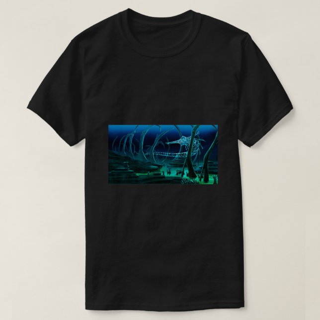 Subnautica Ghost Sensenmann T-Shirt (Design vorne)