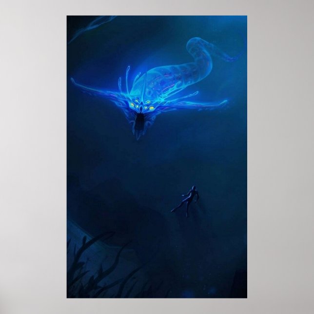 Subnautica Leviathan Poster (Vorne)