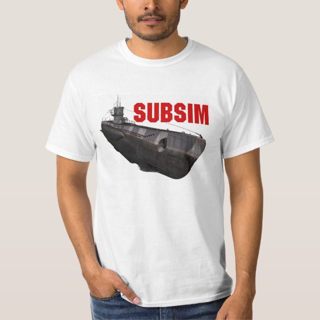 SUBSIM U-Boot-T - Shirt - Männer (Vorderseite)