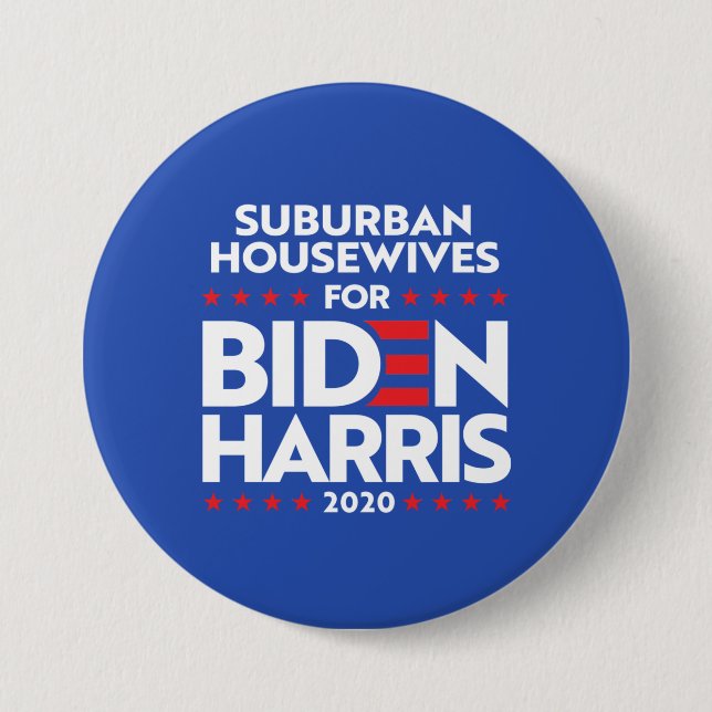 SUBSTANZHAUS FÜR BIDEN HARRIS BUTTON (Vorderseite)