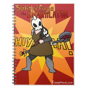 Subterfuge-Notizbuch Notizblock