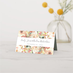 SUBTIL BLUSH PEACH PINK WASSERFARBFLÜSSIGKEIT PLATZKARTE