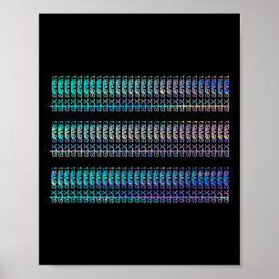Subtile 67 Sechs Sieben Brainrot _2 Poster