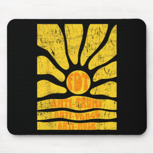 Subtile Anti-Trump-Boho Mousepad