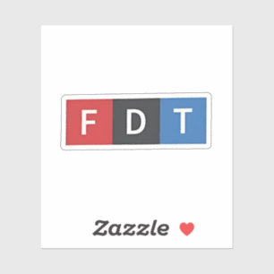 Subtile Anti-Trump FDT Anti-Maga-Demokraten Aufkleber