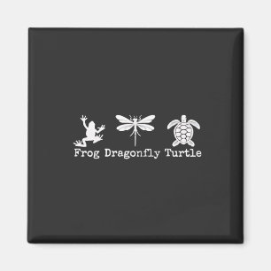 Subtile Anti-Trump FDT Anti-Maga-Froschschildkröte Magnet