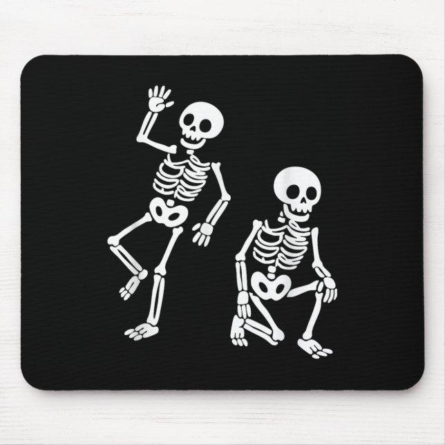 Subtile Anti Trump versteckte Botschaft tanzt Skel Mousepad (Vorne)