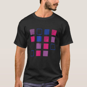 Subtile Bisexual Prilag Bi Bisexuality LGBT Squ T-Shirt
