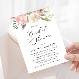 Subtile Blooms | BRAUTPARTY Einladung