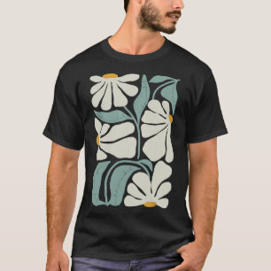Subtile Blume Kamala Harris Boho Ästhetik T-Shirt