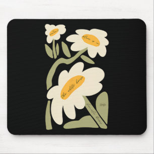 Subtile Blume Kamala Harris Boho Floral 1 Mousepad