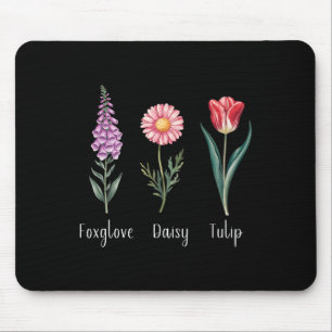 Subtile Blüten 8647 Trump Blumen Fingerhut Gänsebl Mousepad
