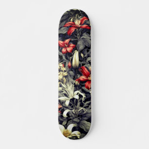 Subtile Color Wild Honeysuckle Print Skateboard