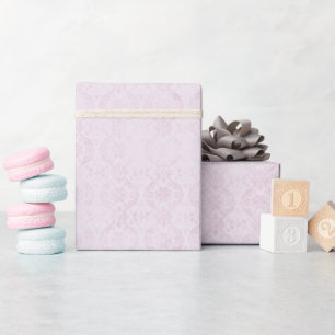 Subtile Damask Textur Muster Wrapping Paper Roll Geschenkpapier