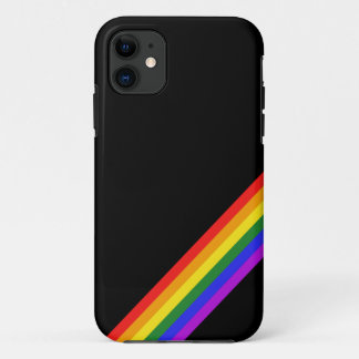 Subtile Gay Pride Flag LGBT Rainbow Diagonal Strip Case-Mate iPhone Hülle