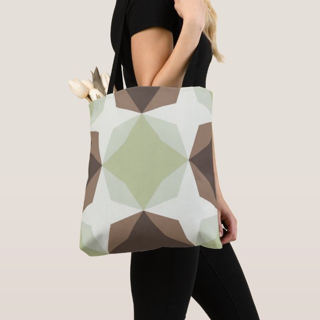 Subtile Green Diamond Motif (Von Nahem)