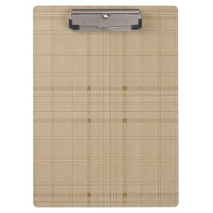 Subtile Grid - braun Klemmbrett
