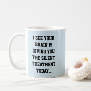 Subtile Insult / Kaffeezeit - Tasse-A-Tube Kaffeetasse