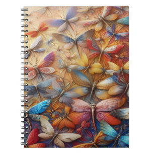 Subtile Libellen Notizbuch Notizblock