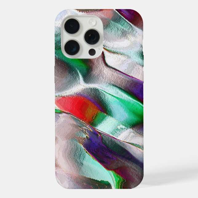 Subtile oder farbige Extravaganz in einem virtuell iPhone Hülle (Rückseite)