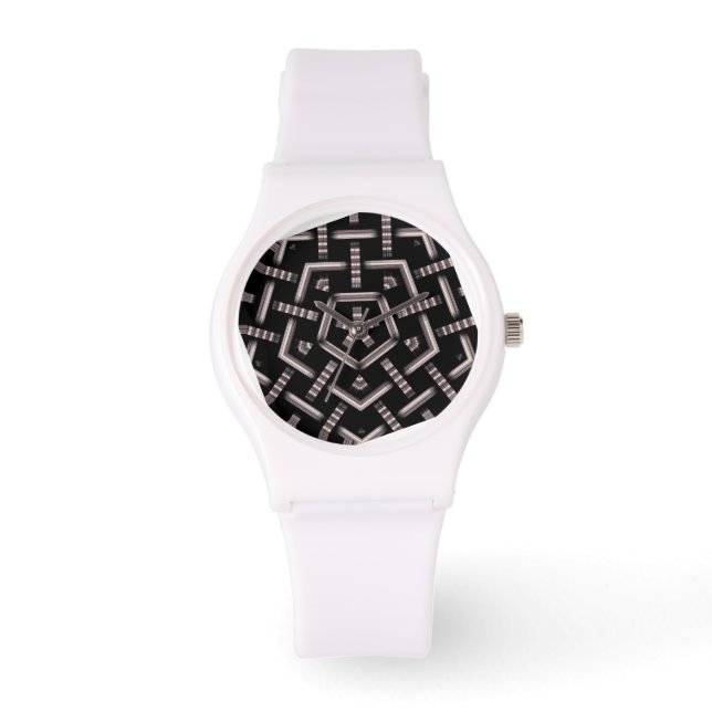 Subtile Steampunkery Armbanduhr (Vorderseite)