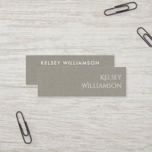 Subtile Textur Custom Mini Business Card Visitenkarte
