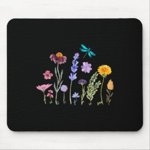 Subtile Vintage Aquarellfarbe Anti Trump Mousepad