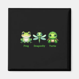 Subtiler Anti-Trump politischer Humor Frosch Libel Magnet