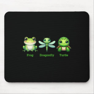 Subtiler Anti-Trump politischer Humor Frosch Libel Mousepad