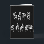 Subtiles Anti-Trump-ASL-Gebärdensprach-Tanktop  Karte<br><div class="desc">Subtiles Anti-Trump-ASL-Gebärdensprach-Tanktop</div>