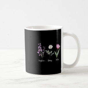 Subtiles florales Anti-Trump-Shirt Blumen Fingerhu Kaffeetasse