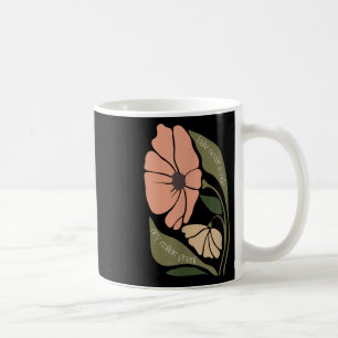 Subtle Boho Blume Anti Trum P Liberaler Protest Re Kaffeetasse