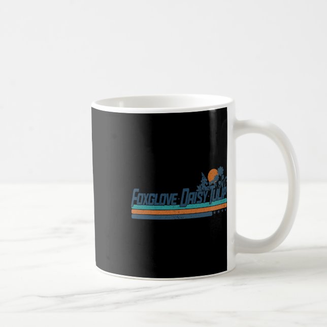Subtle Boho Blume Trump Resist Shirt Foxglove Da Kaffeetasse (Rechts)