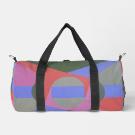 Subtle Hues Abstract Travel Bag Duffle Bag