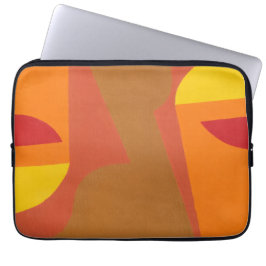 Subtle Sunset Design Laptop Sleeve
