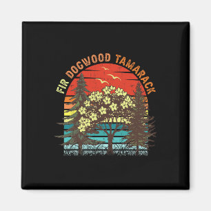 Subtle Tree Anti Trump Fir Dogwood Tamarack 1 Magnet