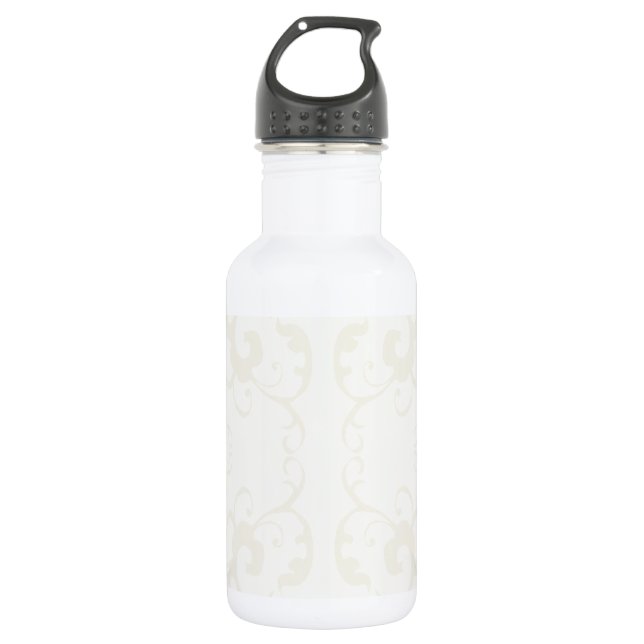 Subtypischer Vintager Musterdruck - anpassen Trinkflasche (Vorderseite)