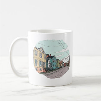 SUBURBAN NAGHBORHOOD GEORGE STREET NEWFOUNDLAND KAFFEETASSE