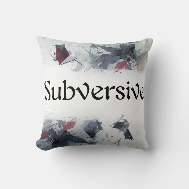 Subversive Kissen (Vorderseite)