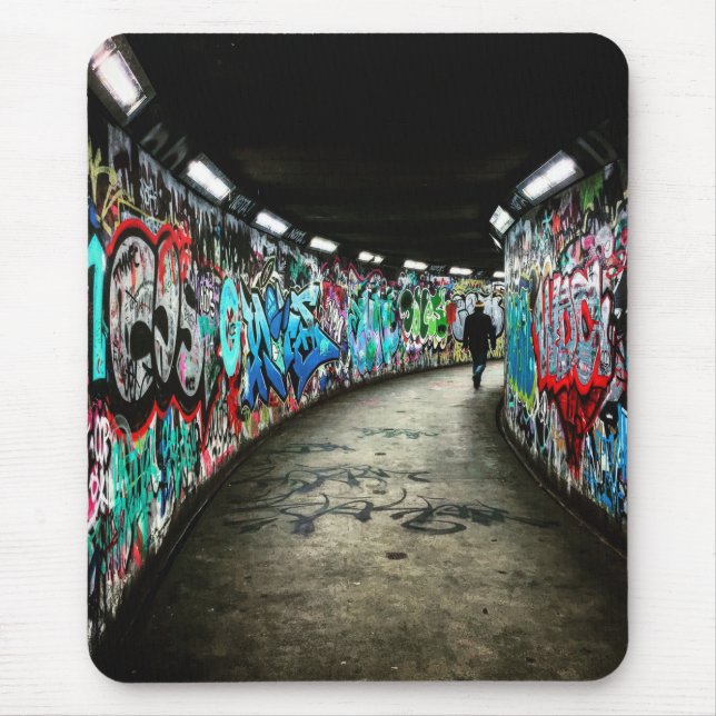 Subway Graffiti Art Muse Mousepad (Vorne)