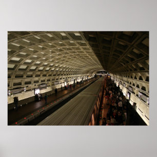 Subway in Washington, D.C. Poster