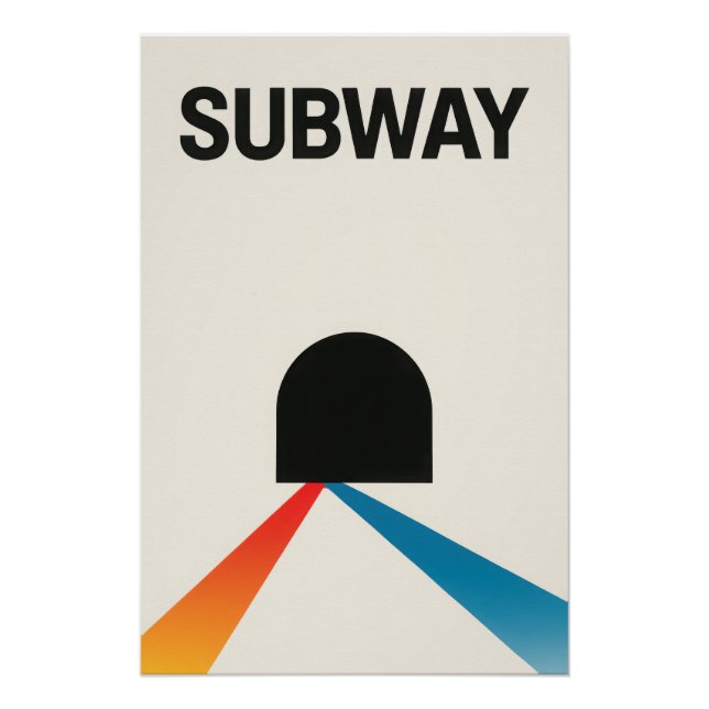 Subway - Poster (Vorderseite)