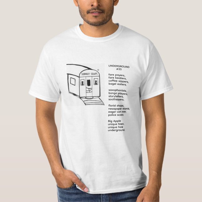 Subway Sightseeing Adventure t-shirt (Vorderseite)